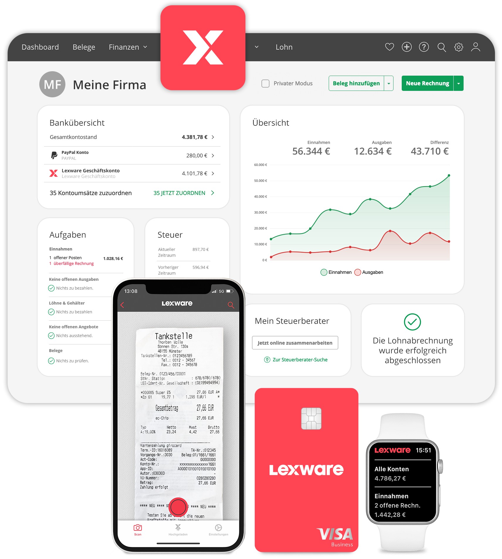 Lexware Office Multi-Device